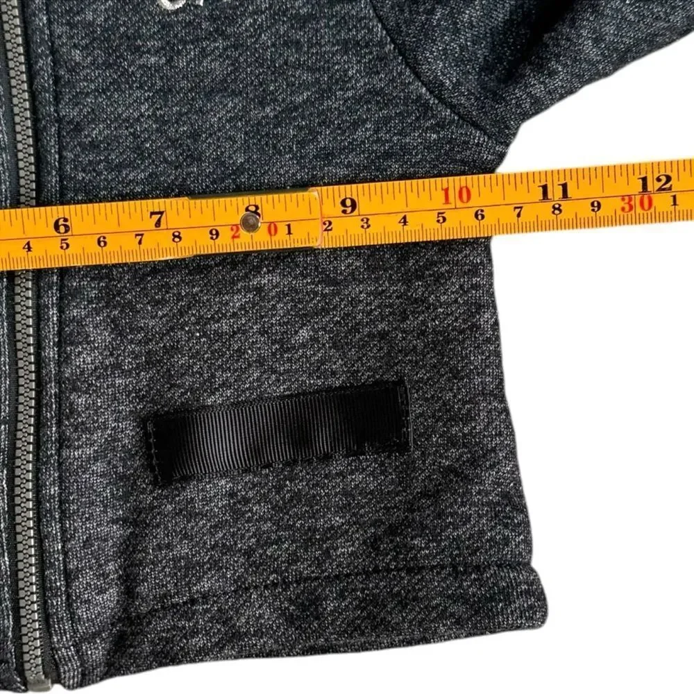 Calvin Klein Baby Girls Long Sleeve Gray CK Logo Sweater Jacket. 18 Months.